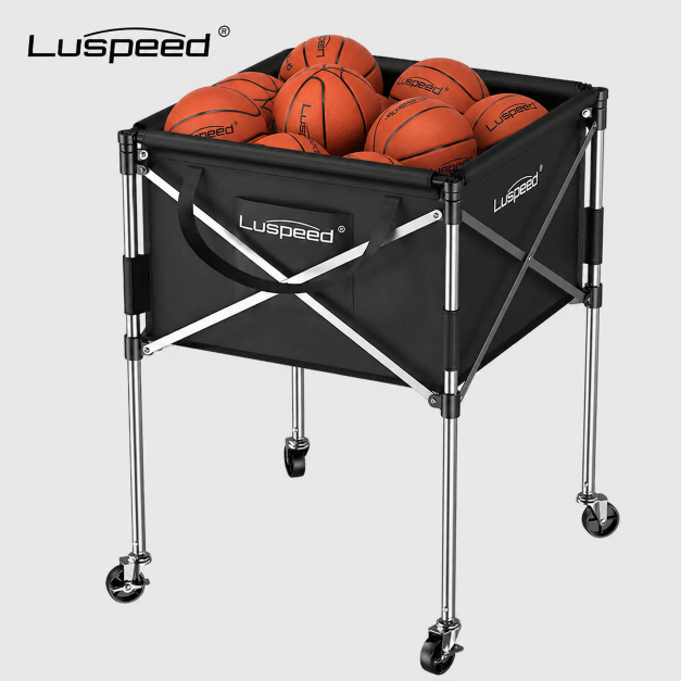 Basketball storage cart by Luspeed Sports