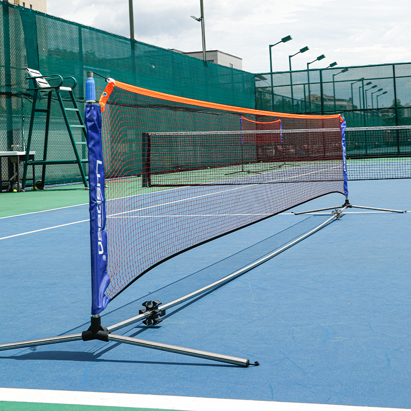 Portable pickleball net system by Luspeed Sports