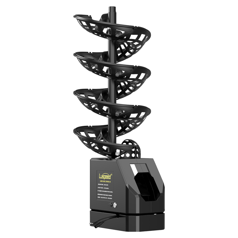 Full view of tennis and pickleball ball toss machine