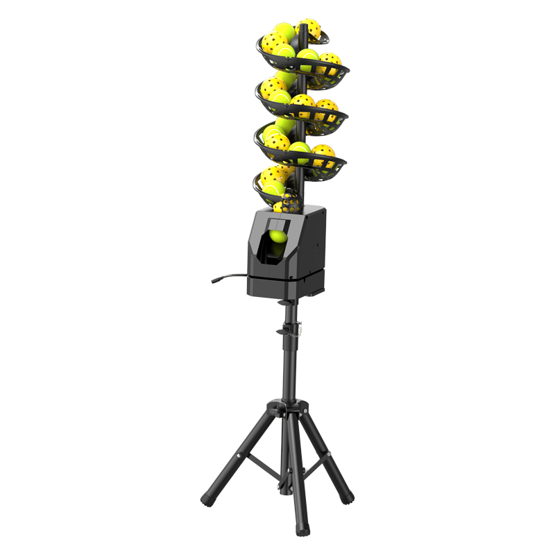 Tennis and pickleball ball toss machine by Luspeed Sports
